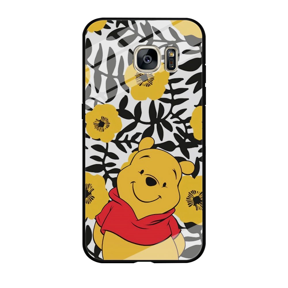 Winnie The Pooh Cheerful Day Samsung Galaxy S7 Edge Case