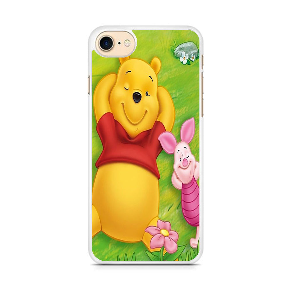 Winnie The Pooh In Park iPhone 8 Case