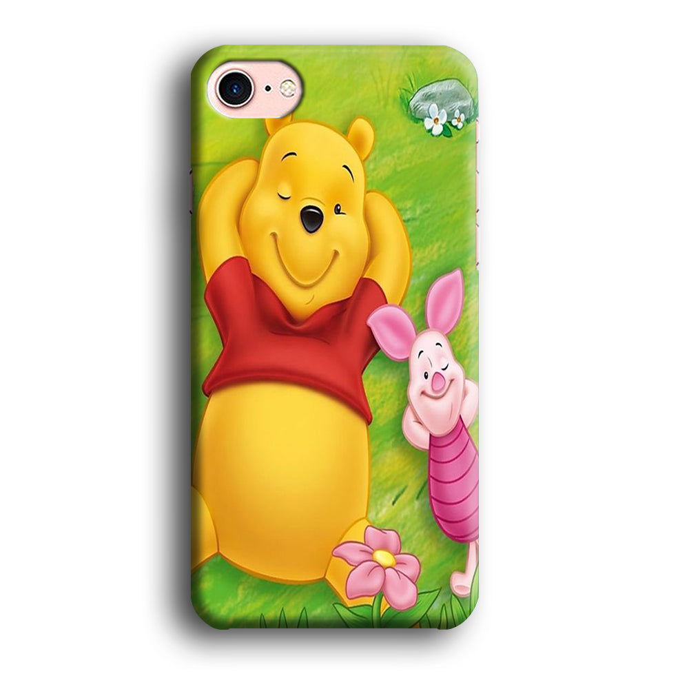 Winnie The Pooh In Park iPhone 8 Case