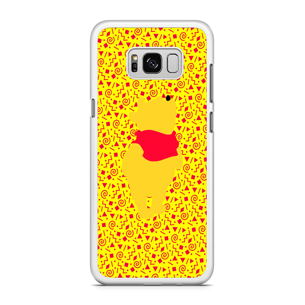 Winnie The Pooh Orange Touch Samsung Galaxy S8 Plus Case
