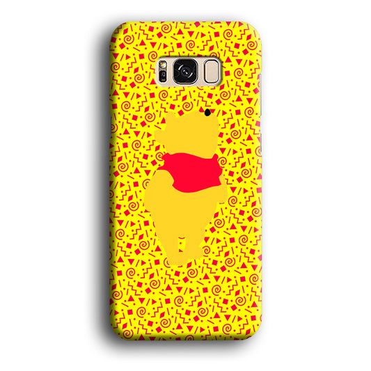 Winnie The Pooh Orange Touch Samsung Galaxy S8 Case