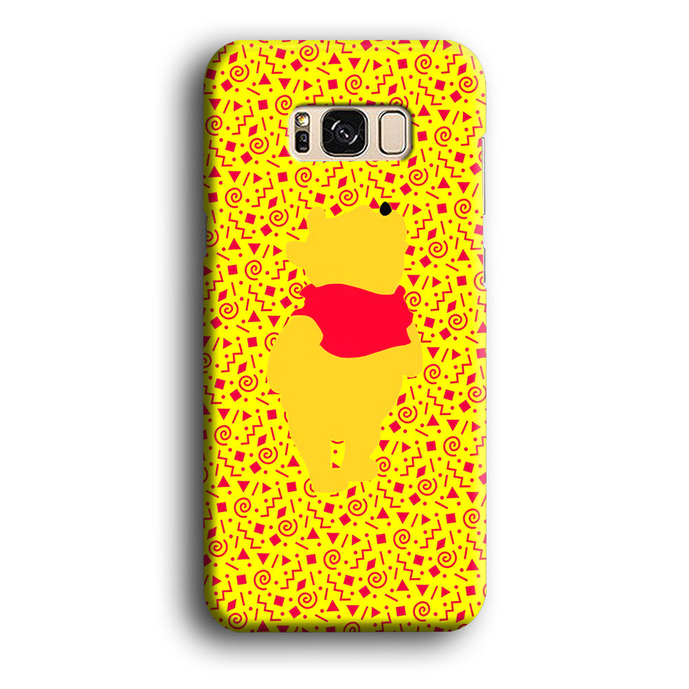 Winnie The Pooh Orange Touch Samsung Galaxy S8 Plus Case