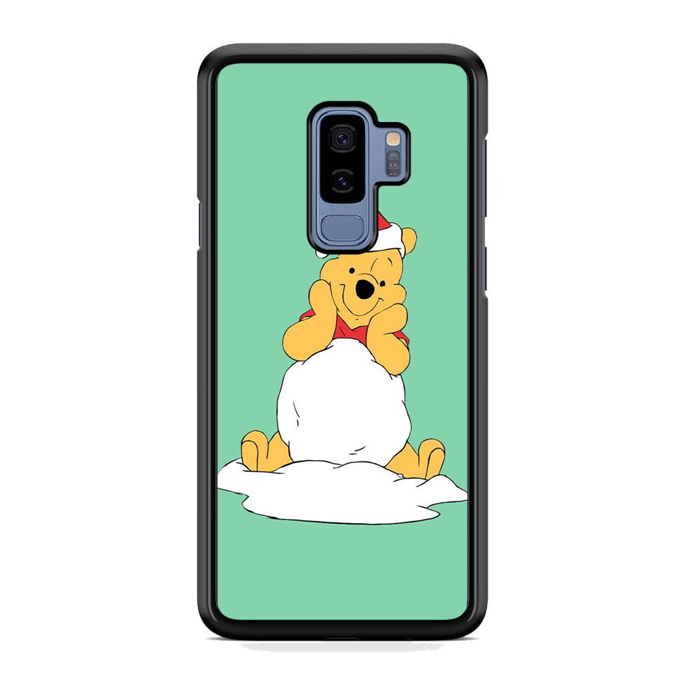 Winnie The Pooh Snow Samsung Galaxy S9 Plus Case
