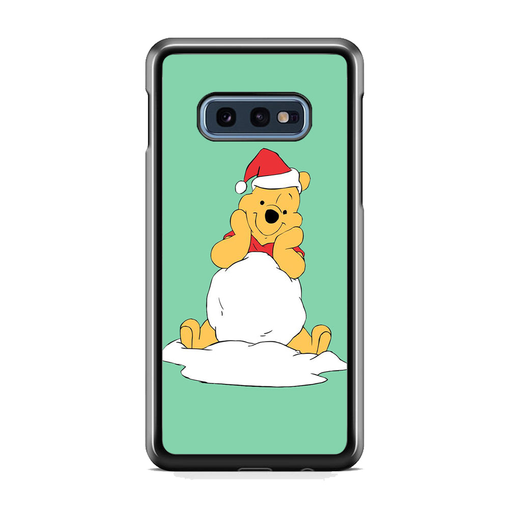 Winnie The Pooh Snow Samsung Galaxy S10E Case