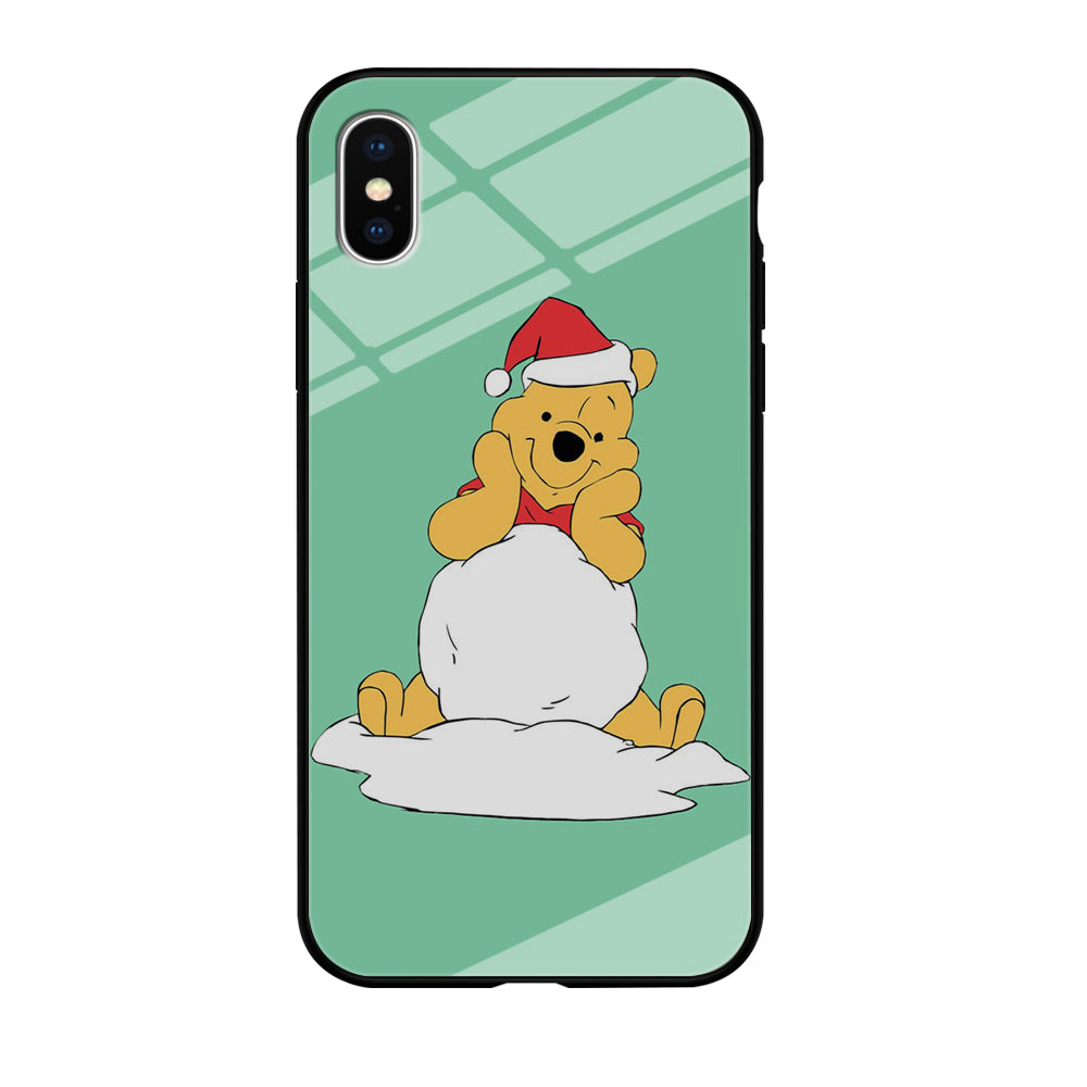 Winnie The Pooh Snow iPhone X Case