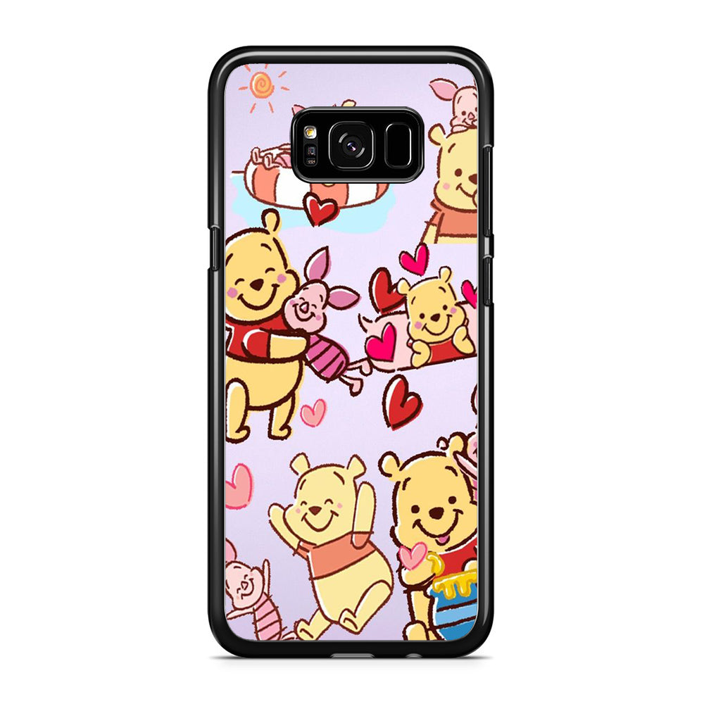 Winnie The Pooh With Piglet Cute Samsung Galaxy S8 Case