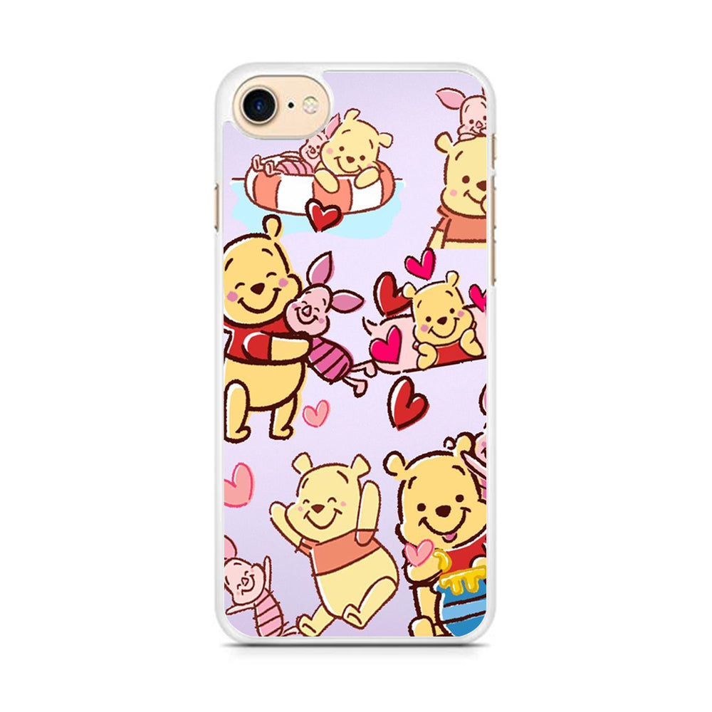 Winnie The Pooh With Piglet Cute iPhone 8 Case
