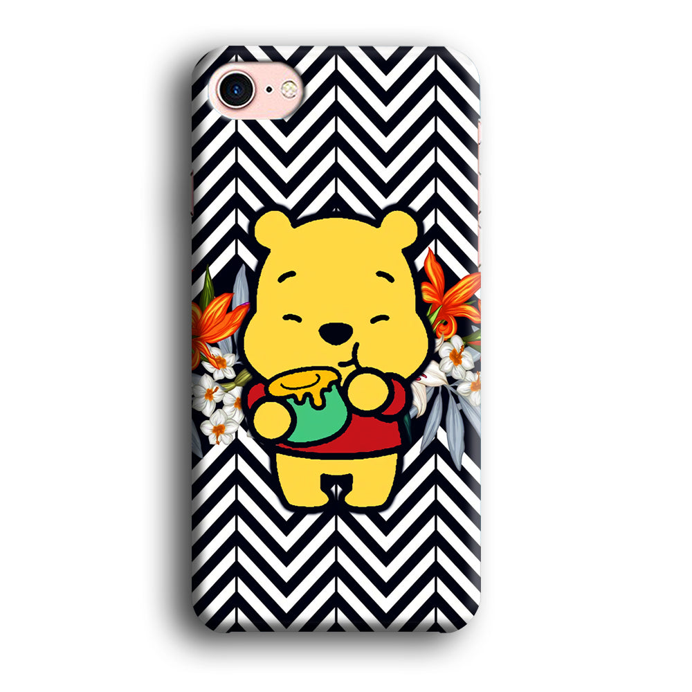 Winnie The Pooh a Bucket of Honey iPhone 8 Case