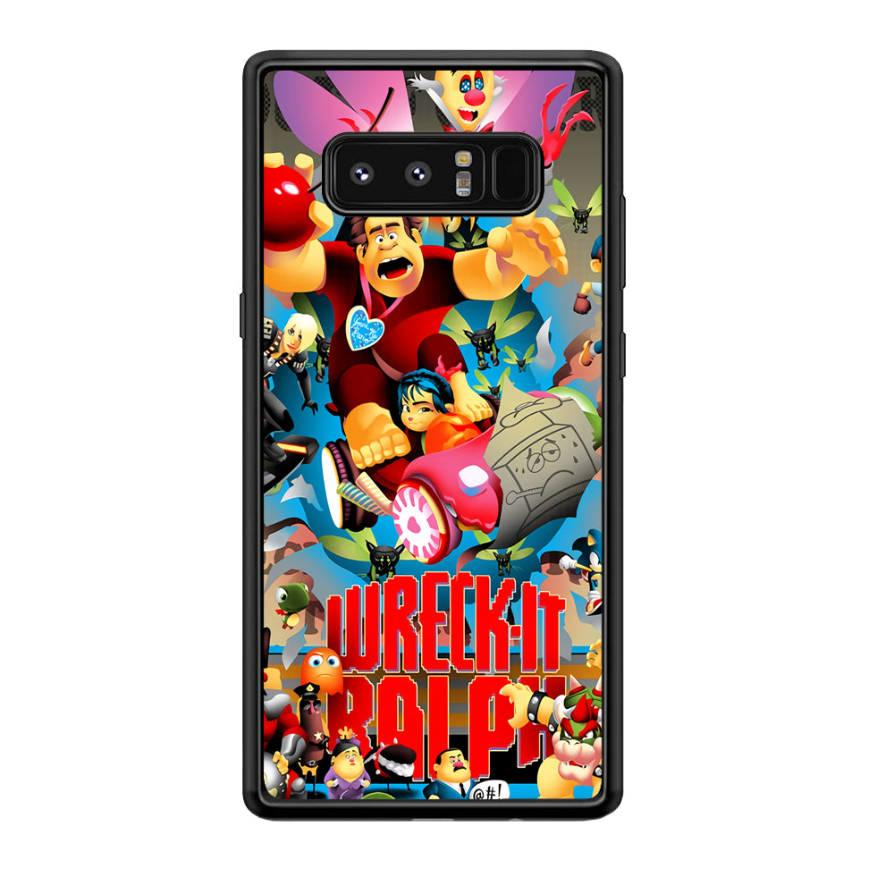 Wreck-It Ralph Poster Samsung Galaxy Note 8 Case
