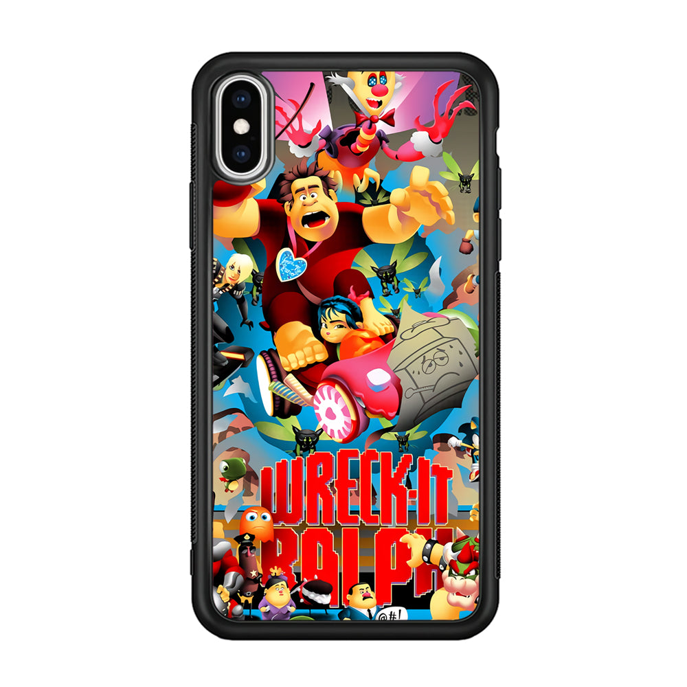 Wreck-It Ralph Poster iPhone XS Case