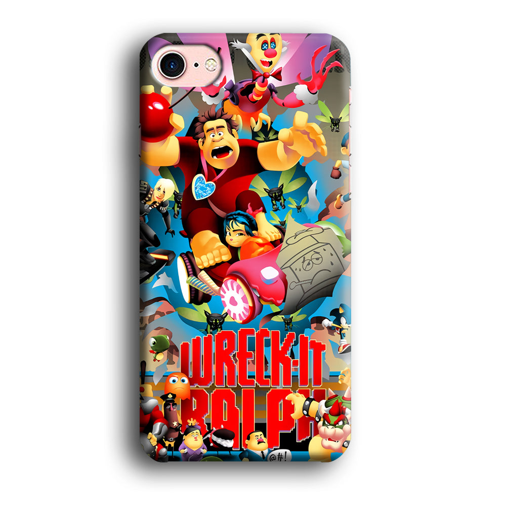 Wreck-It Ralph Poster iPhone 8 Case