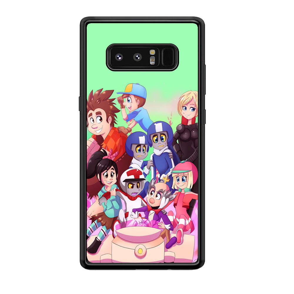 Wreck-It Ralph Race Team Samsung Galaxy Note 8 Case