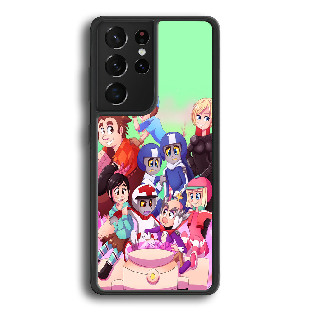 Wreck-It Ralph Race Team Samsung Galaxy S21 Ultra Case