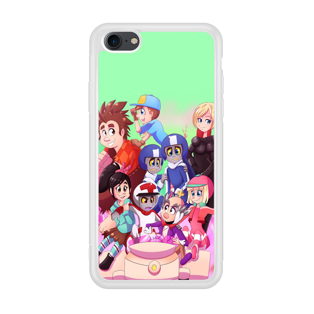 Wreck-It Ralph Race Team iPhone 8 Case