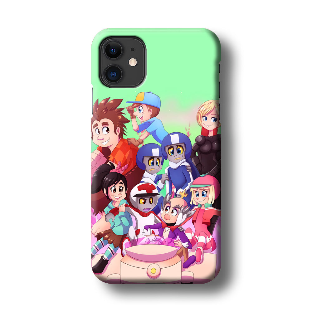 Wreck-It Ralph Race Team iPhone 11 Case