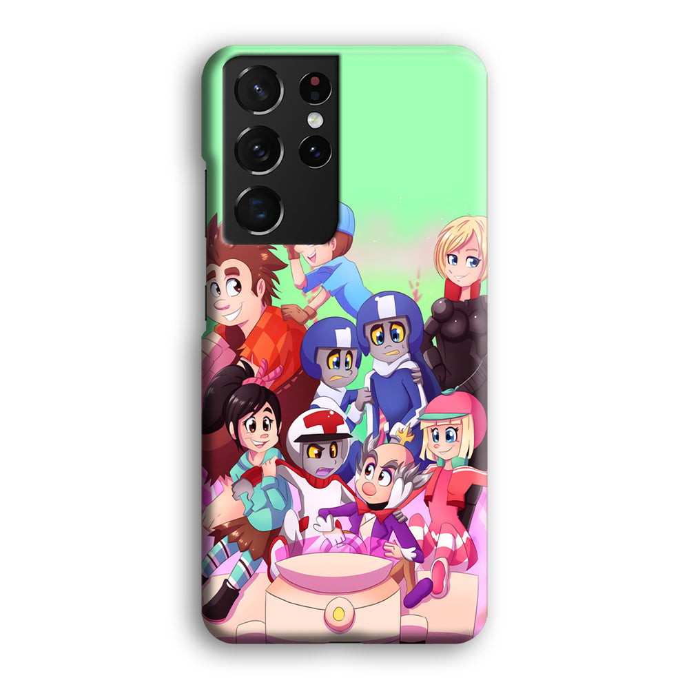 Wreck-It Ralph Race Team Samsung Galaxy S21 Ultra Case