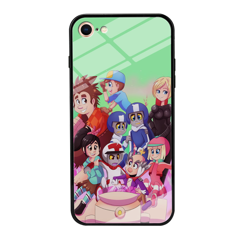 Wreck-It Ralph Race Team iPhone 8 Case