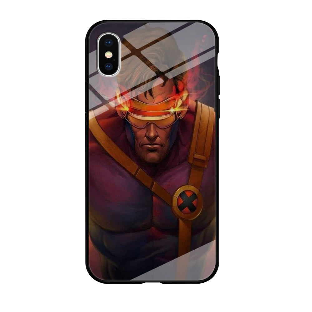 X Men Cyclops Comic iPhone X Case