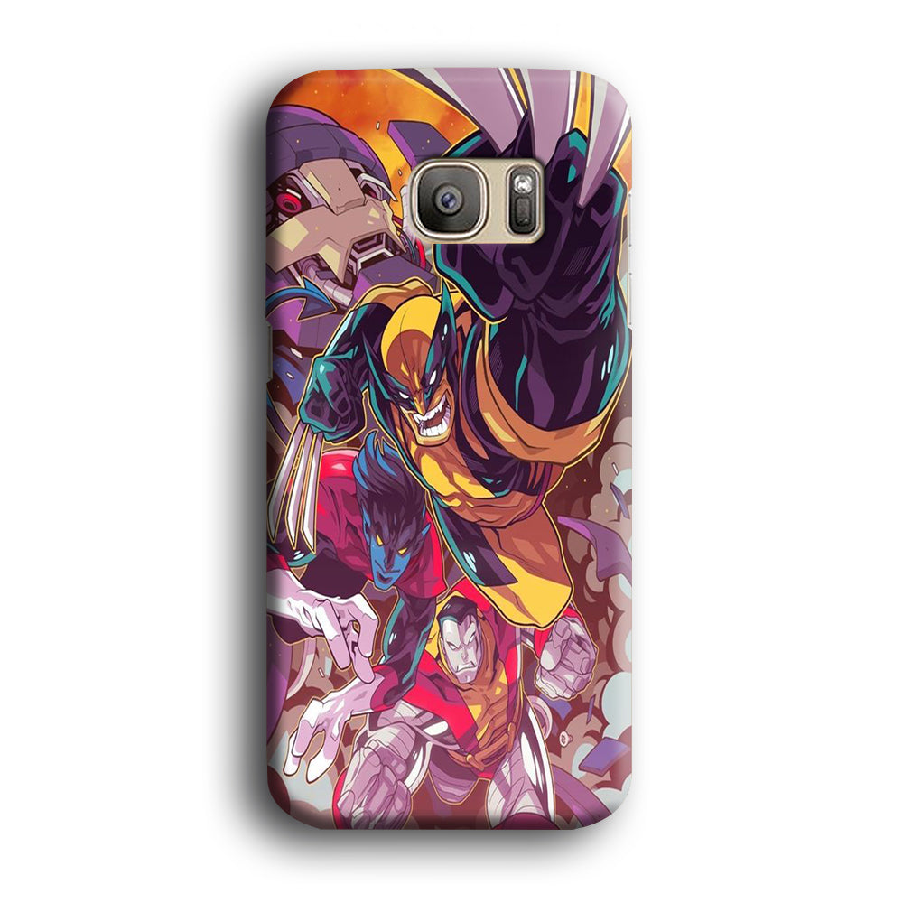 X Men Squad Samsung Galaxy S7 Edge Case