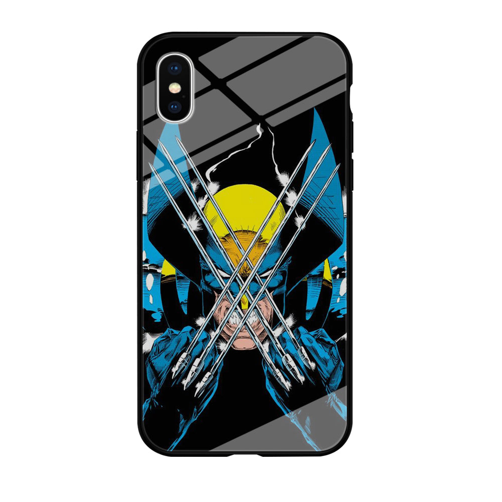 X Men Wolverine Comic iPhone X Case