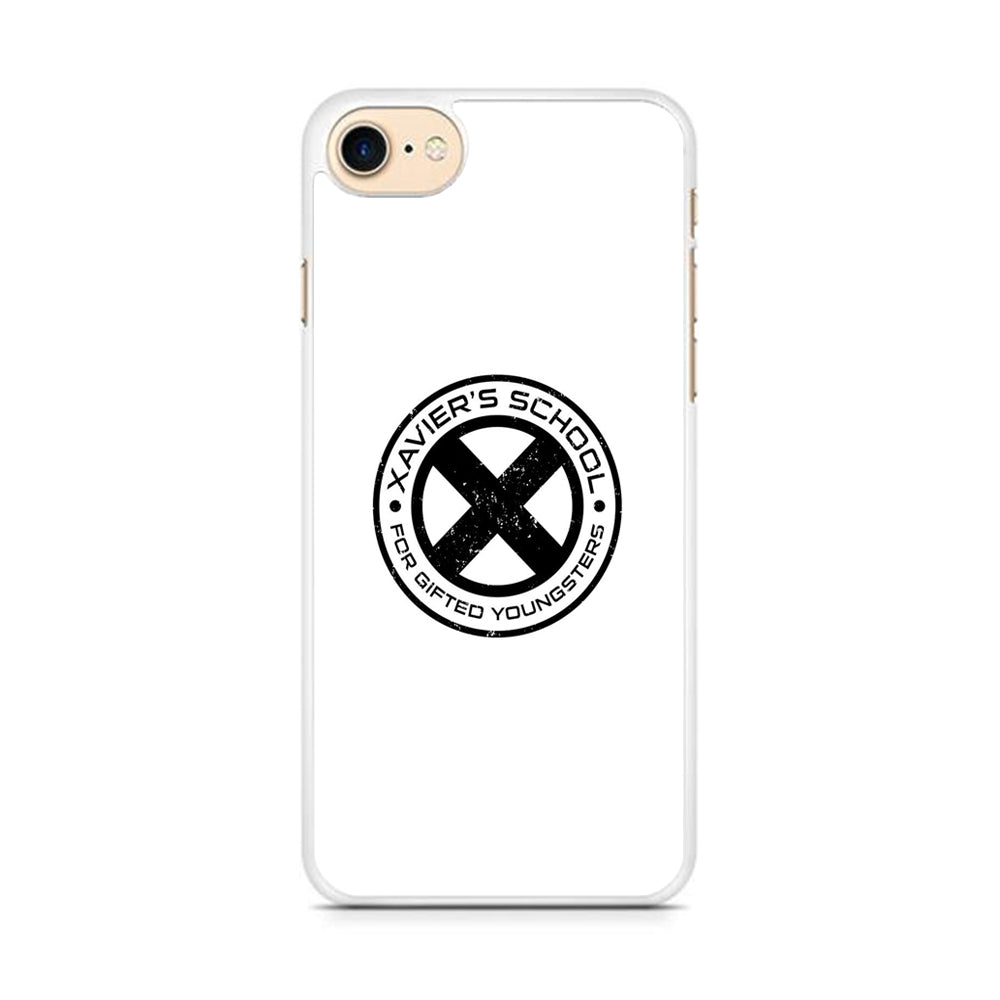 X Men Xavier's School White iPhone 8 Case