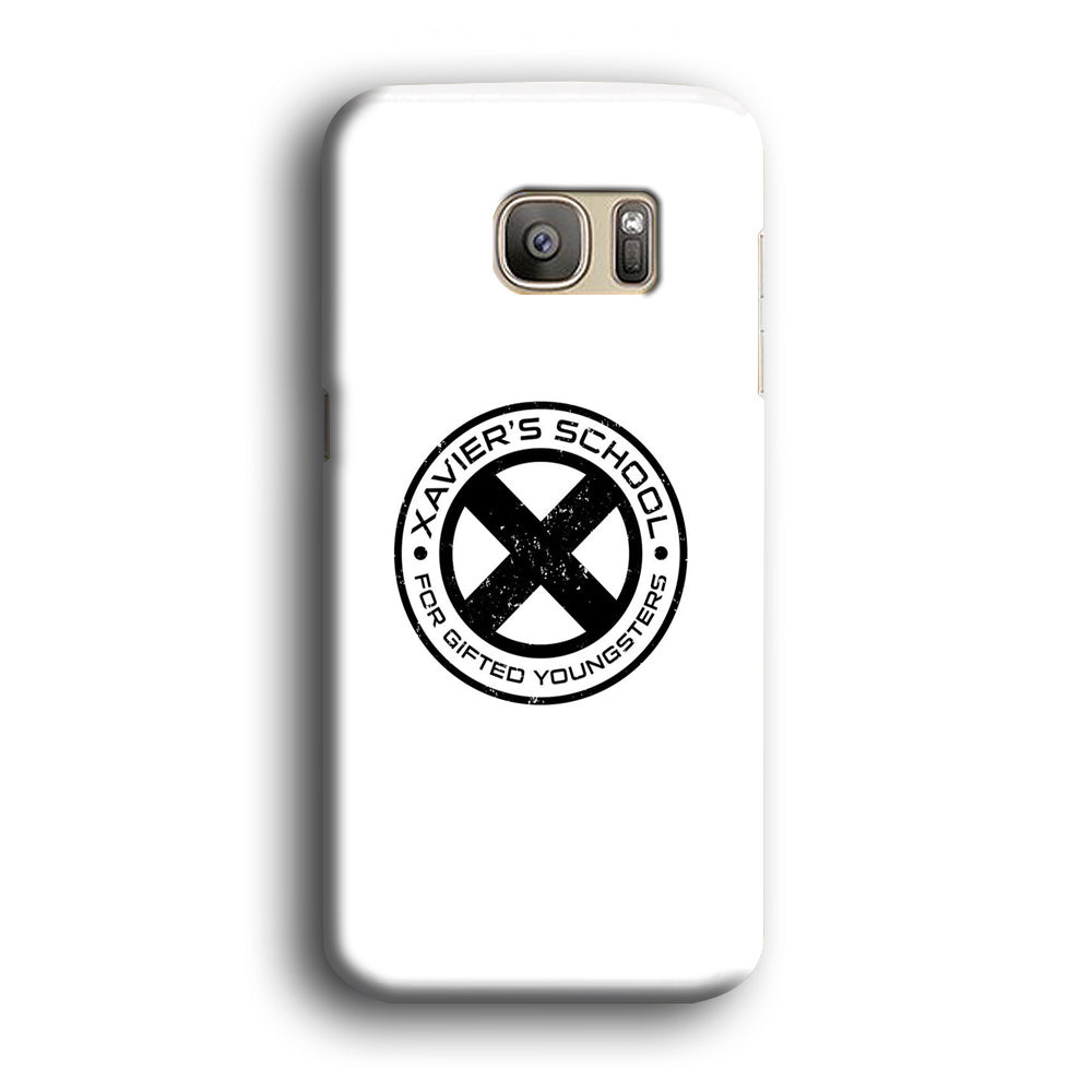 X Men Xavier's School White Samsung Galaxy S7 Edge Case