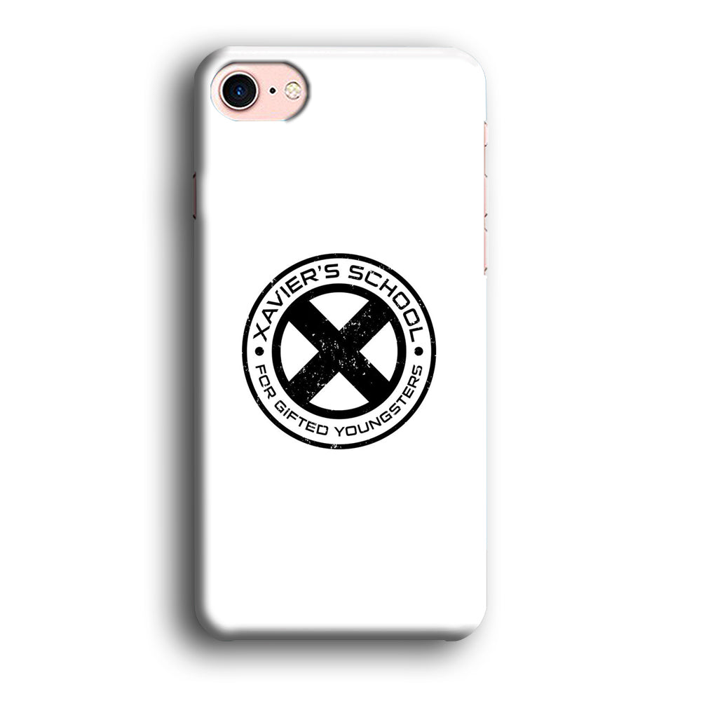 X Men Xavier's School White iPhone 8 Case