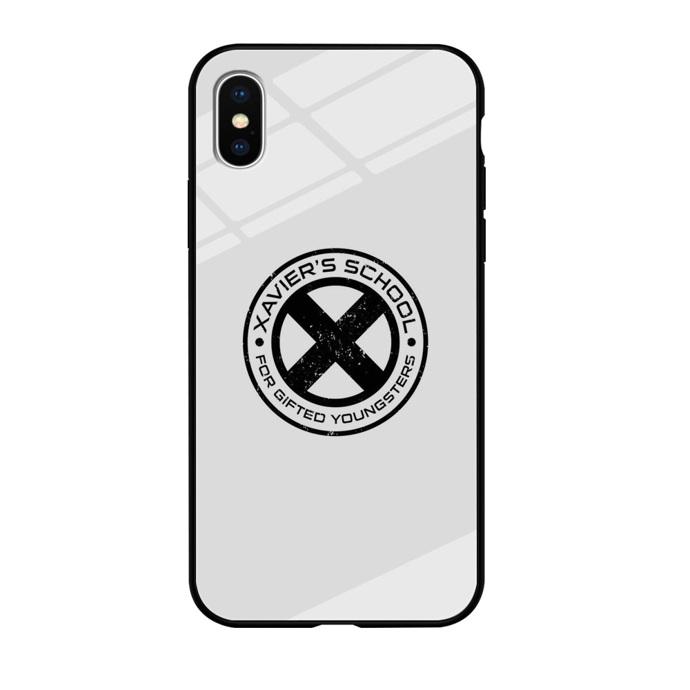 X Men Xavier's School White iPhone X Case