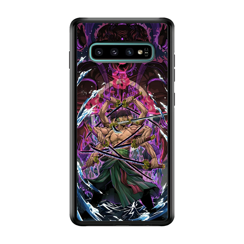 Zoro Ashura Sword Style Samsung Galaxy S10 Case