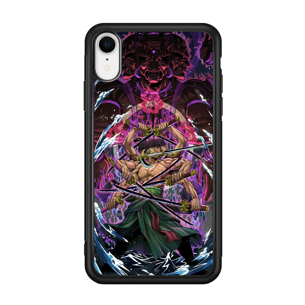 Zoro Ashura Sword Style iPhone XR Case
