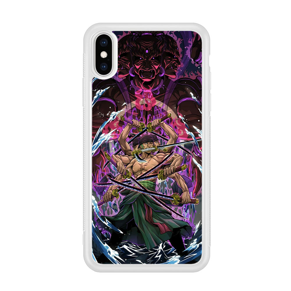 Zoro Ashura Sword Style iPhone XS Case