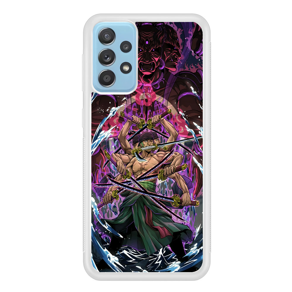 Zoro Ashura Sword Style Samsung Galaxy A52 Case