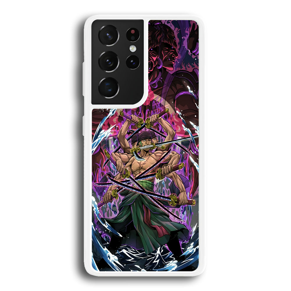 Zoro Ashura Sword Style Samsung Galaxy S21 Ultra Case