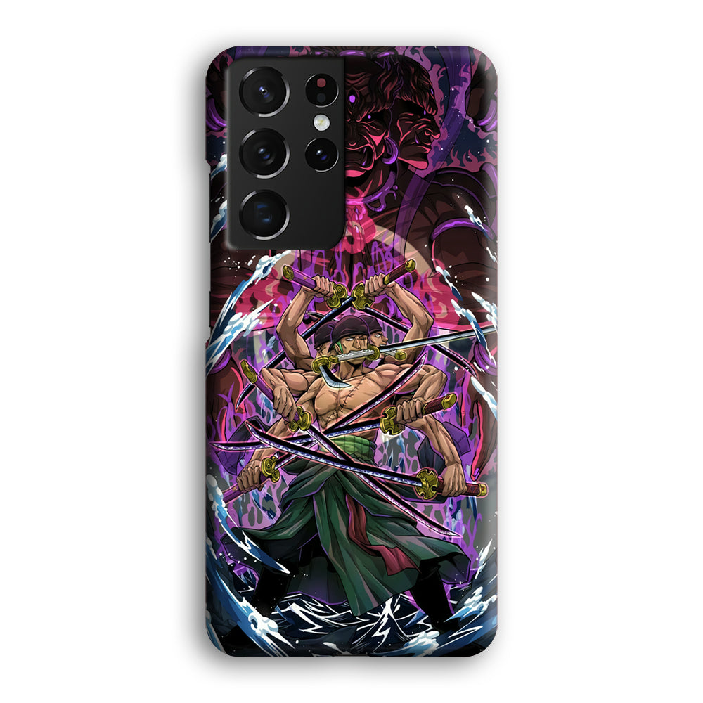 Zoro Ashura Sword Style Samsung Galaxy S21 Ultra Case