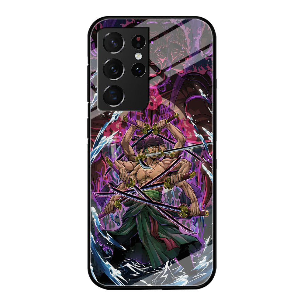 Zoro Ashura Sword Style Samsung Galaxy S21 Ultra Case