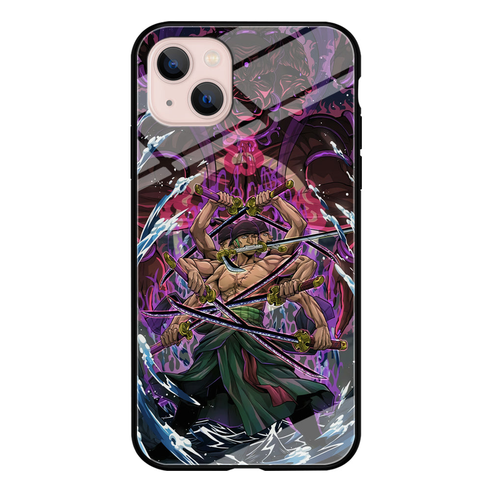Zoro Ashura Sword Style iPhone 13 Case