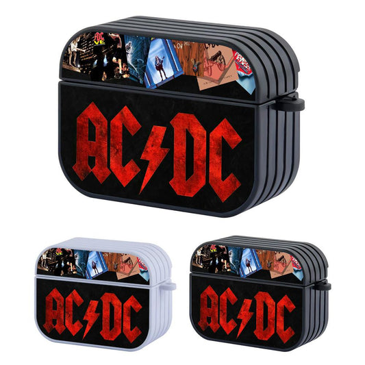 ACDC Red Lightning Apple Airpods Pro 3 Case-Carneyforia