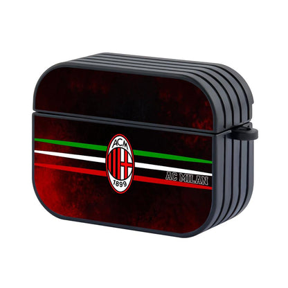 AC Milan Football Club Logo Apple Airpods Pro 2 Case Black
