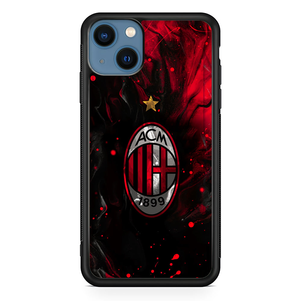 AC Milan Red from Nature iPhone 15 Case - Carneyforia