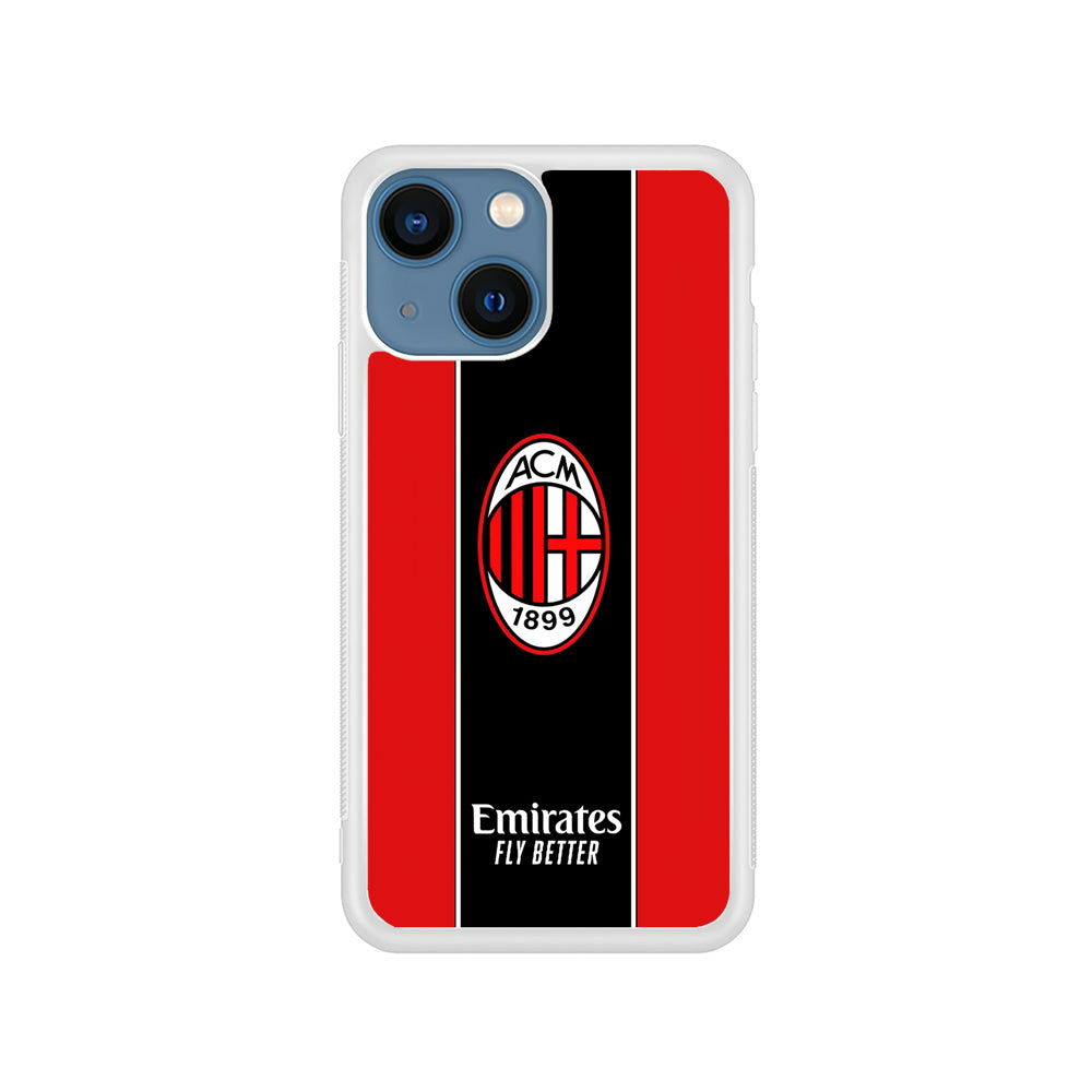 AC Milan Stripe of Jersey iPhone 14 Case