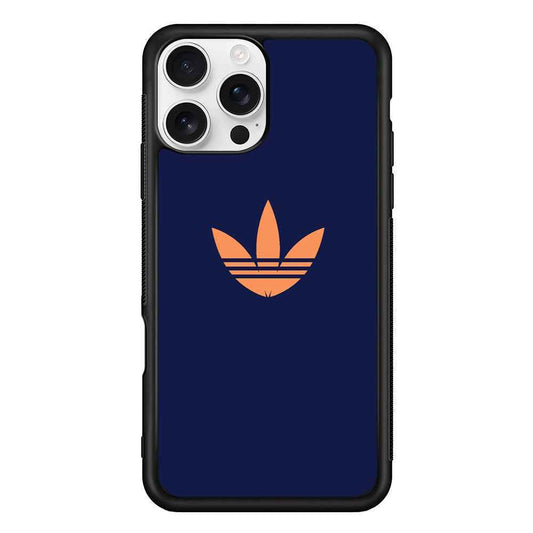Adidas Deep Blue Logo iPhone 16 Pro Max Case