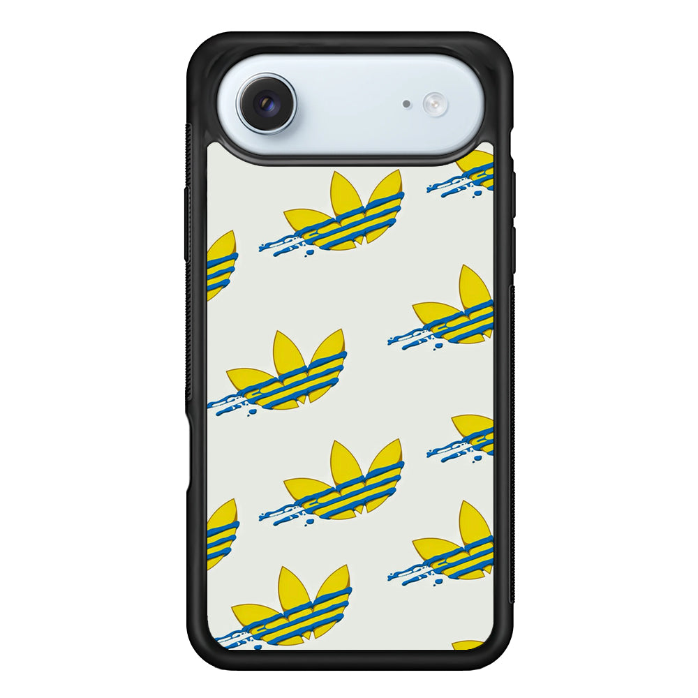 Adidas Doodle Fly Paint Blue iPhone 17 Air Case