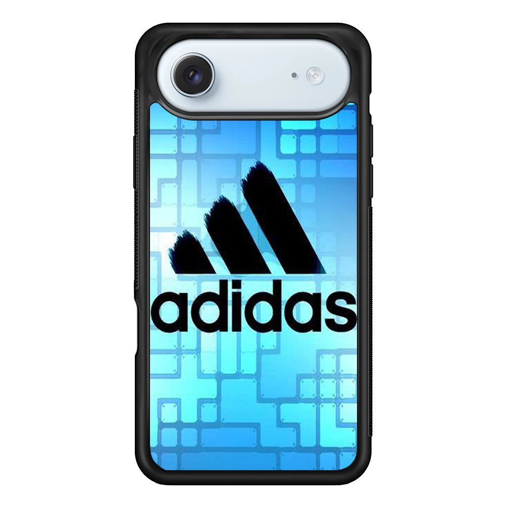 Adidas Logo Blue Abstract iPhone 17 Air Case