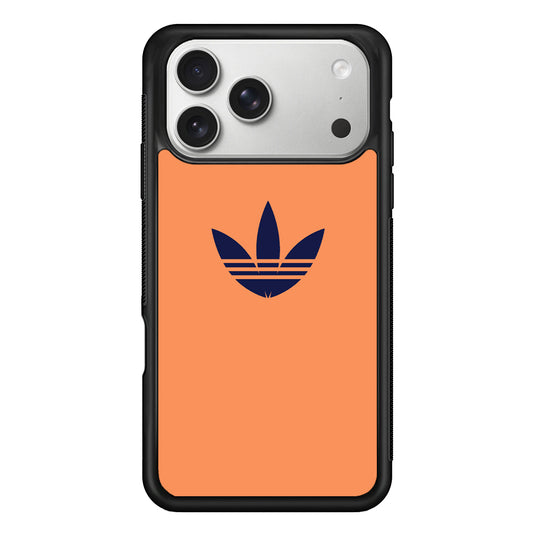 Adidas Logo Light Salmon Orange iPhone 17 Pro Max Case