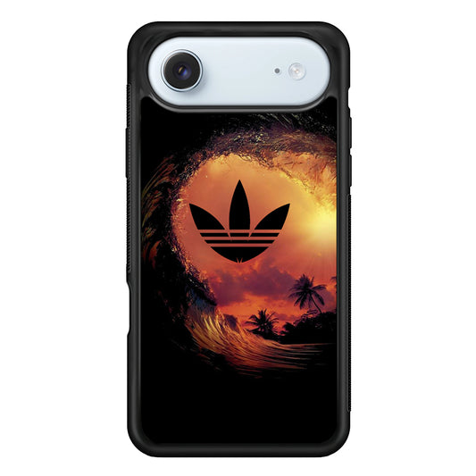 Adidas Logo Wave Sunset iPhone 17 Air Case