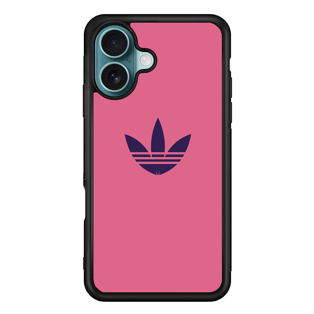 Adidas Orchid Purple Logo iPhone 17 Case