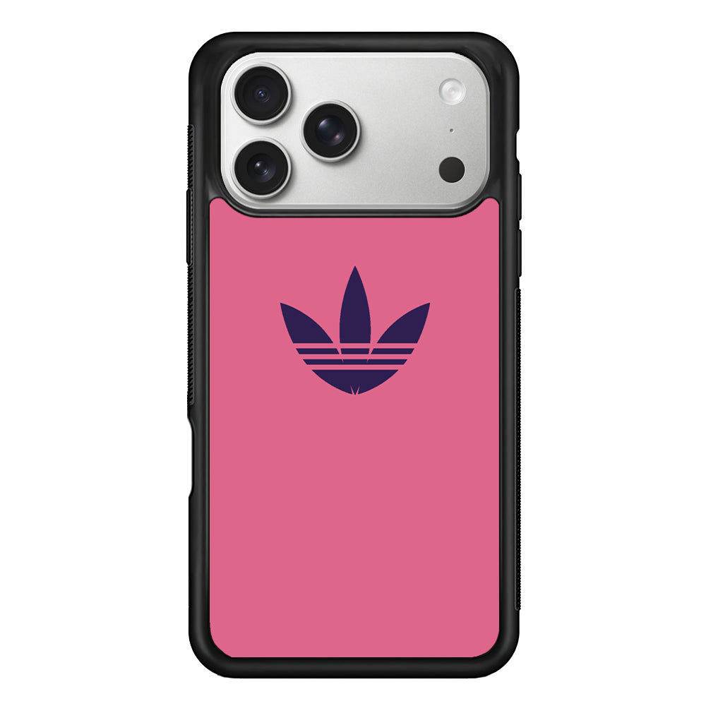 Adidas Orchid Purple Logo iPhone 17 Pro Max Case