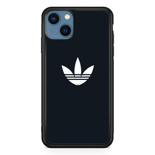 Adidas Space Grey White Logo iPhone 15 Case - Carneyforia