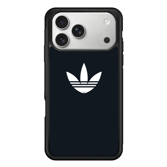 Adidas Space Grey White Logo iPhone 17 Pro Max Case