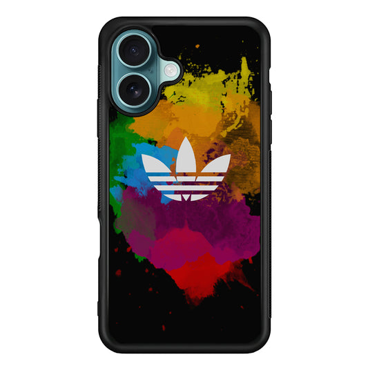 Adidas Splash Paint Logo iPhone 17 Case